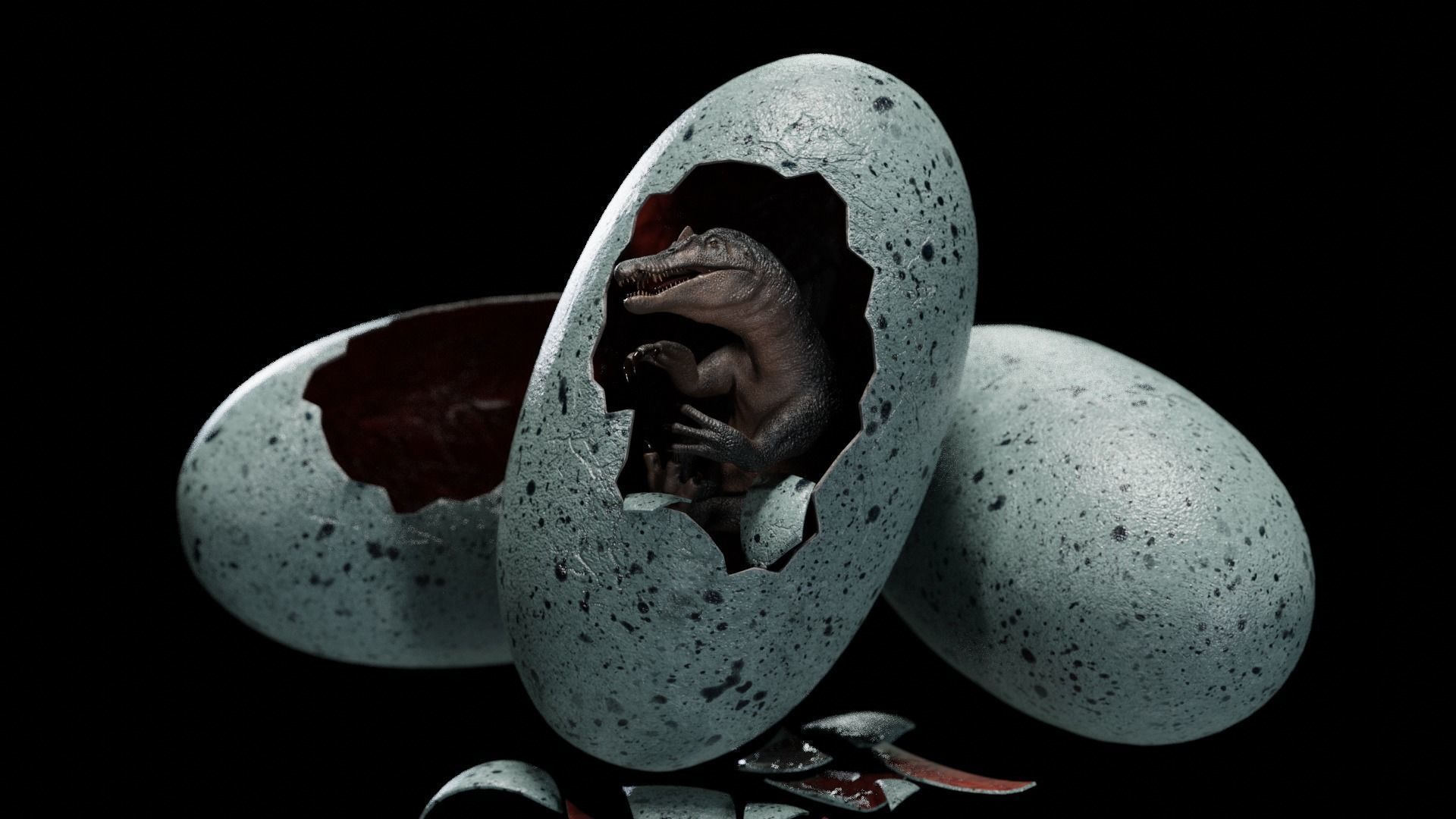 Theropod Dinosaurs 3D Model Collection_8