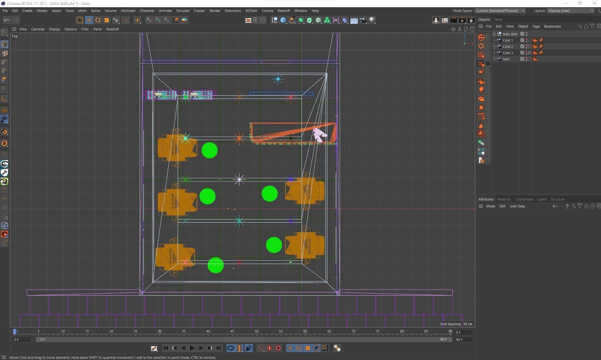 Corona - C4D Scene files - Nail Bar  3D model_10