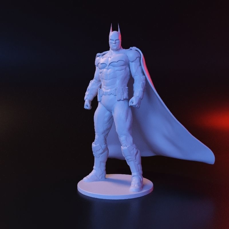 Batman stl figurine 3D print model_11