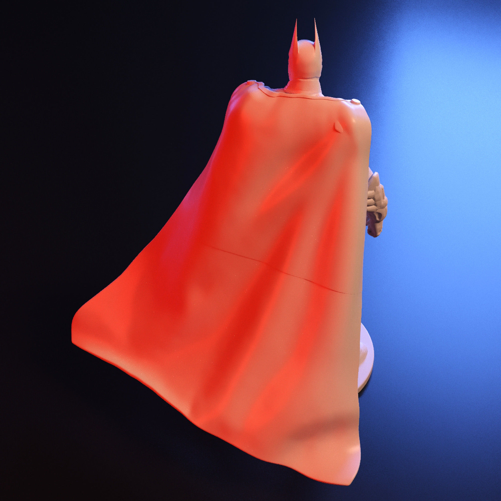 Batman stl figurine 3D print model_3