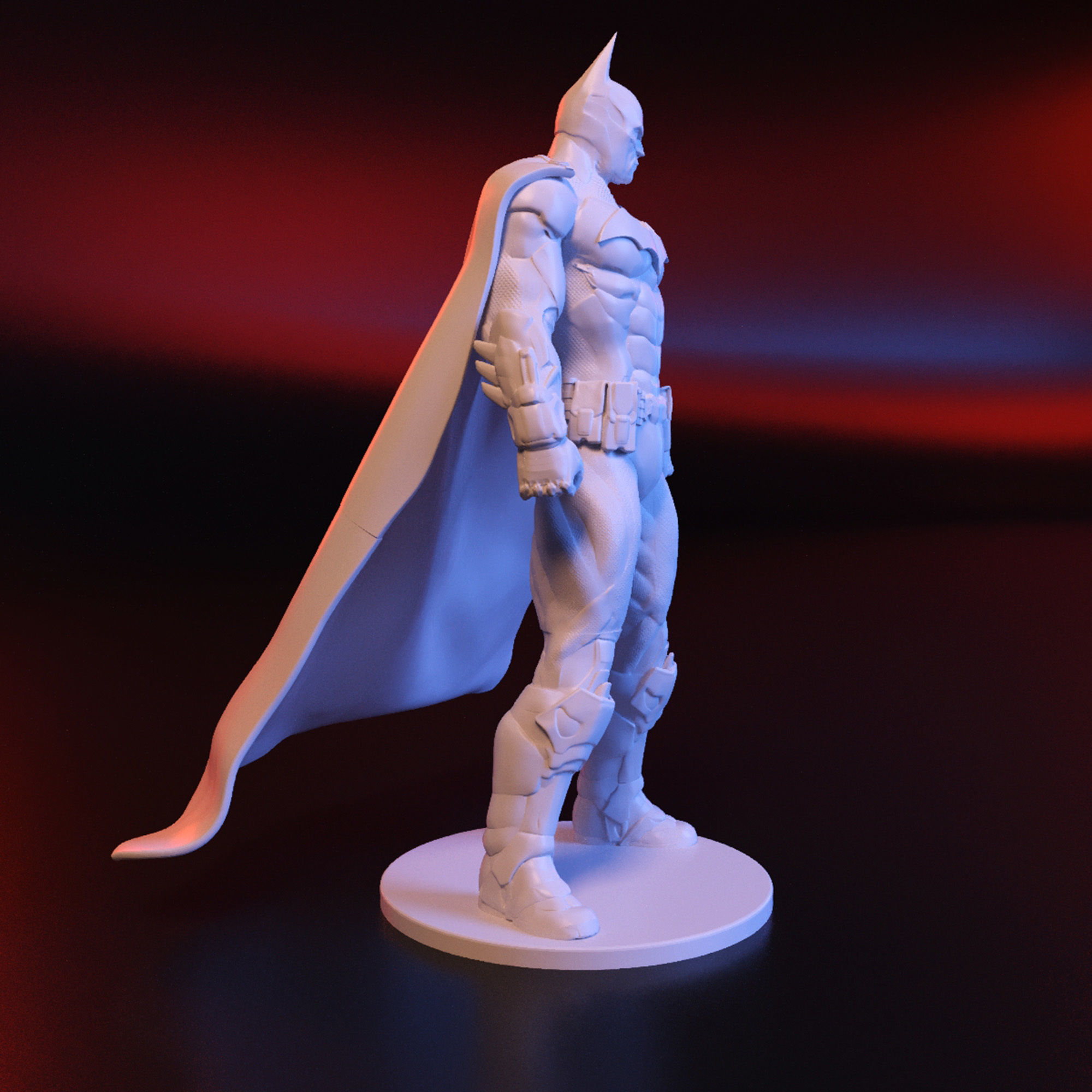 Batman stl figurine 3D print model_2