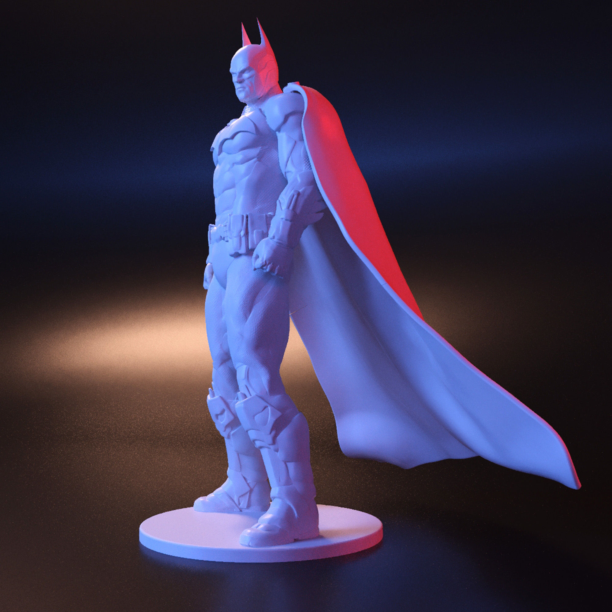 Batman stl figurine 3D print model_1