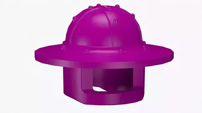 Lego UFO hat 3D model