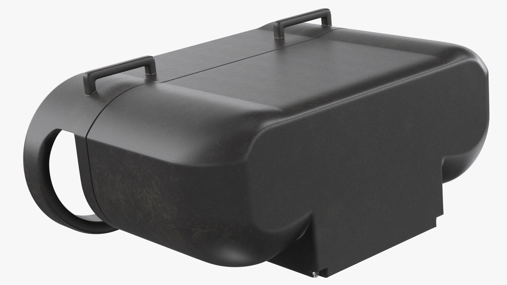 Construction Worker with Trench Roller Bomag BMP8500 Rigged 3D model_32