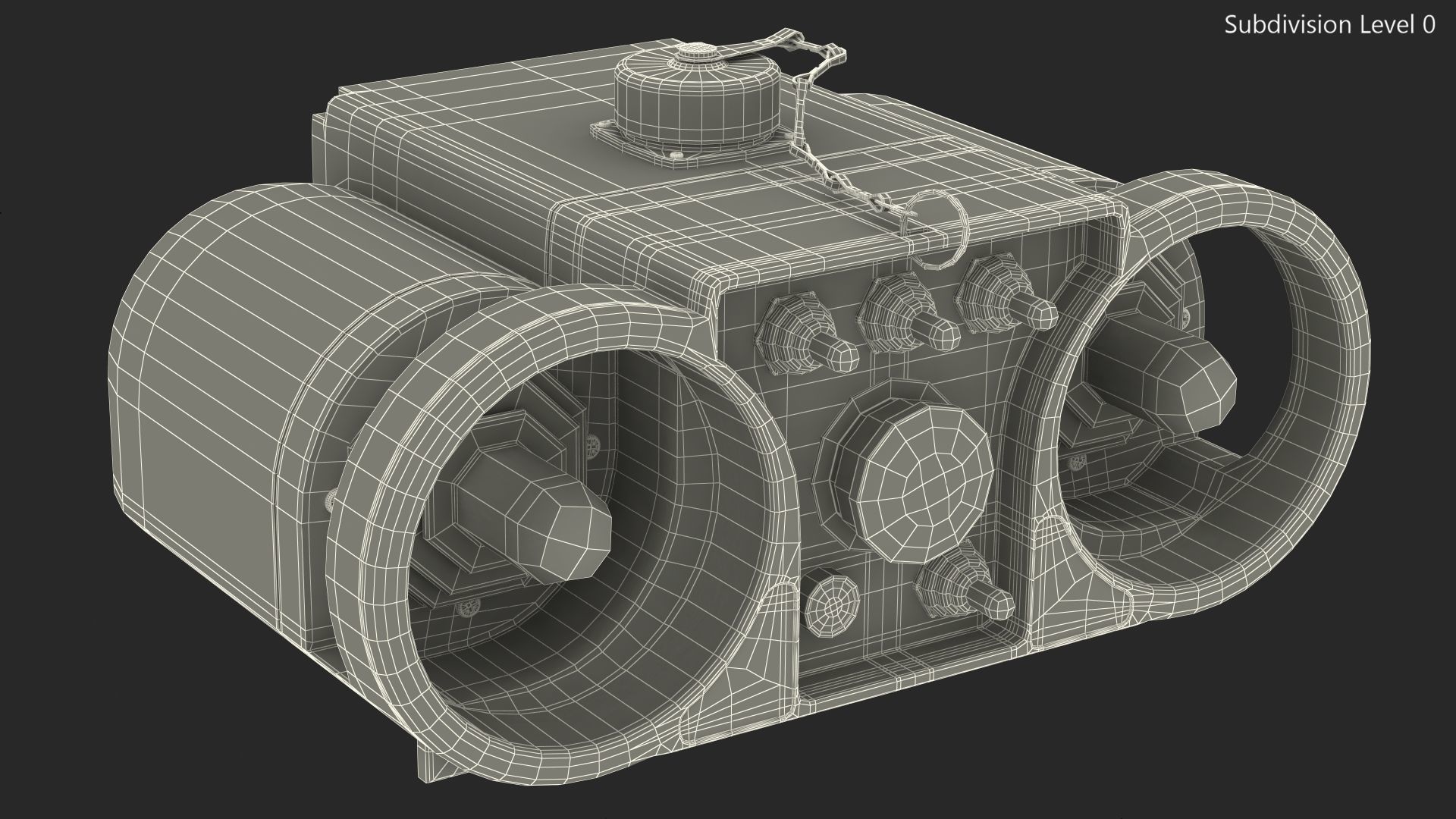 Construction Worker with Trench Roller Bomag BMP8500 Rigged 3D model_46