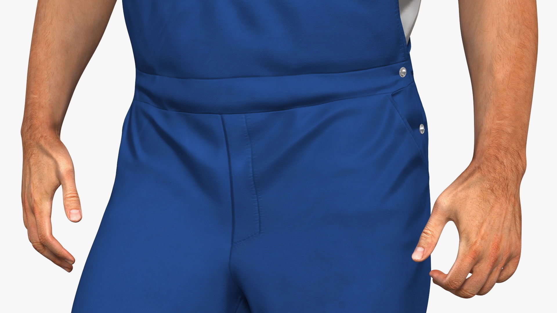 Construction Worker with Trench Roller Bomag BMP8500 Rigged 3D model_21