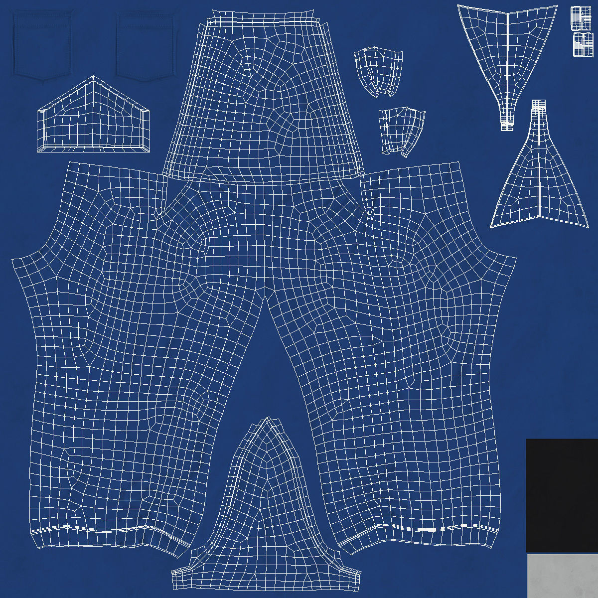 Construction Worker with Trench Roller Bomag BMP8500 Rigged 3D model_51