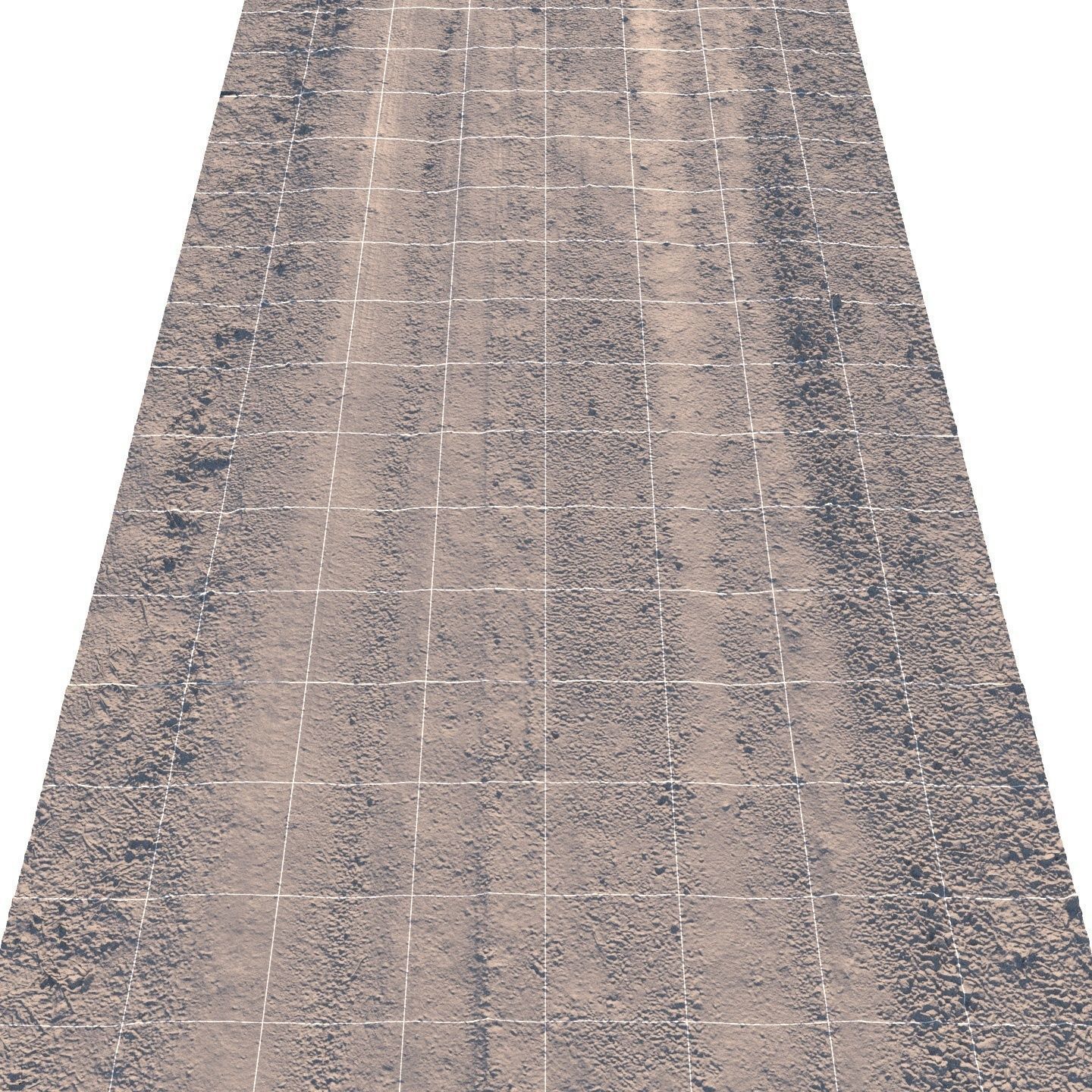 Spring road material 02 3D model_7
