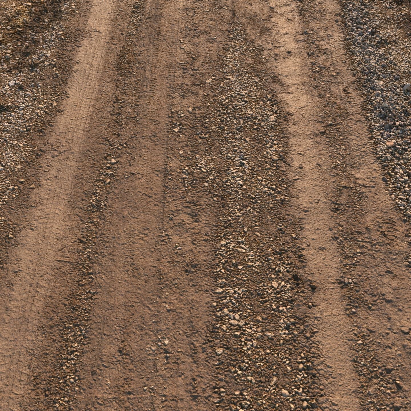 Spring road material 02 3D model_4