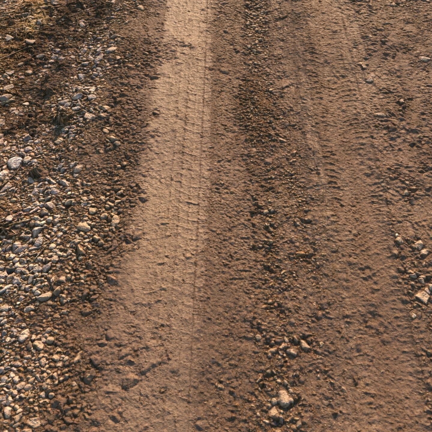 Spring road material 02 3D model_5