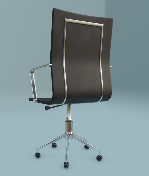 Office Chair Free Free 3D model_3
