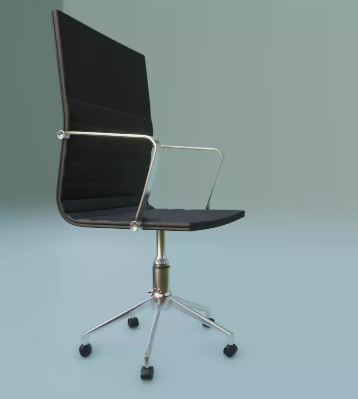 Office Chair Free Free 3D model_0
