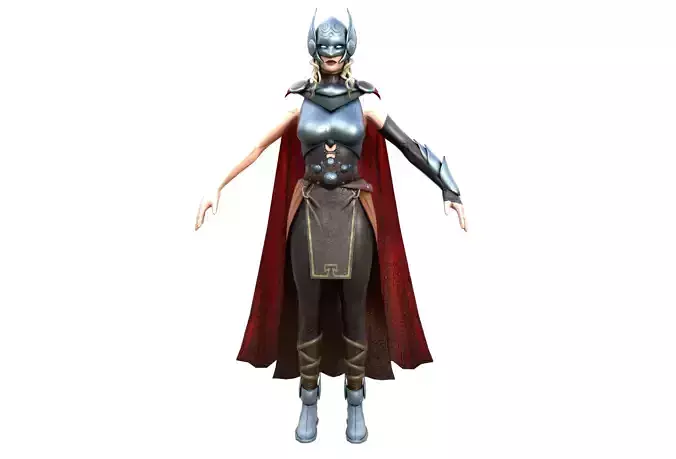 Jane Foster Thor  3D model