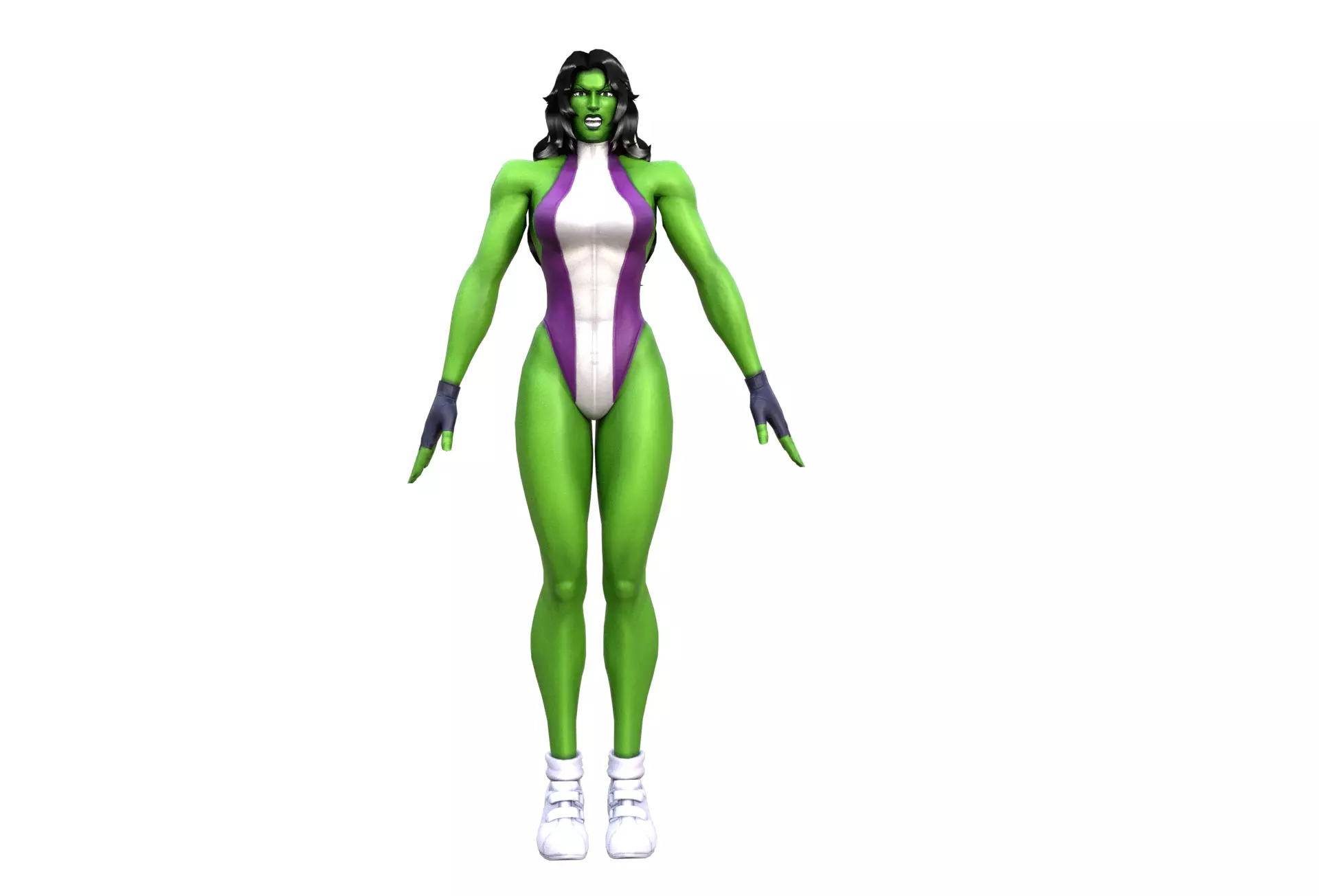 She Hulk 3D model_0
