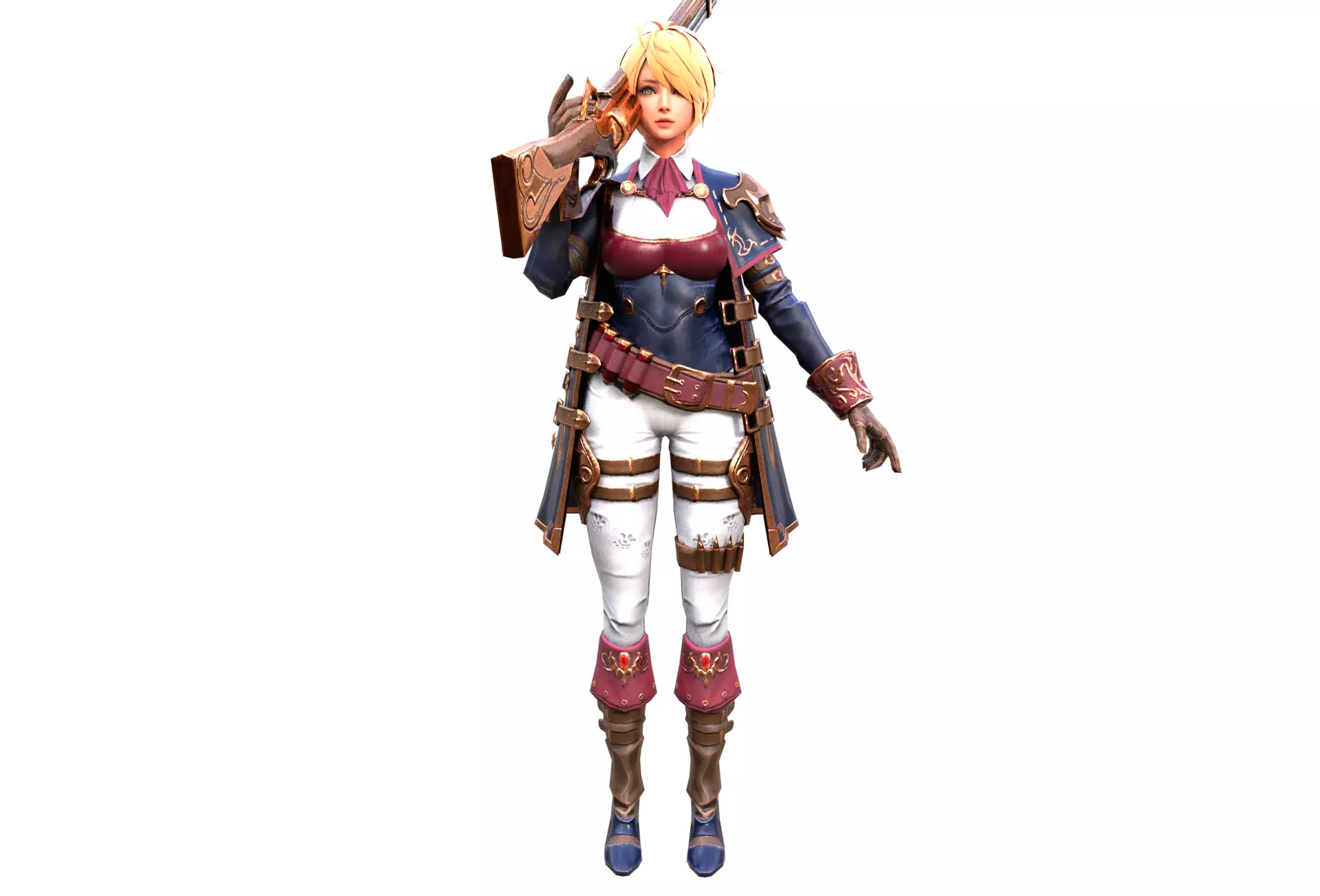 Esta Caska v1 Low-poly 3D model_0