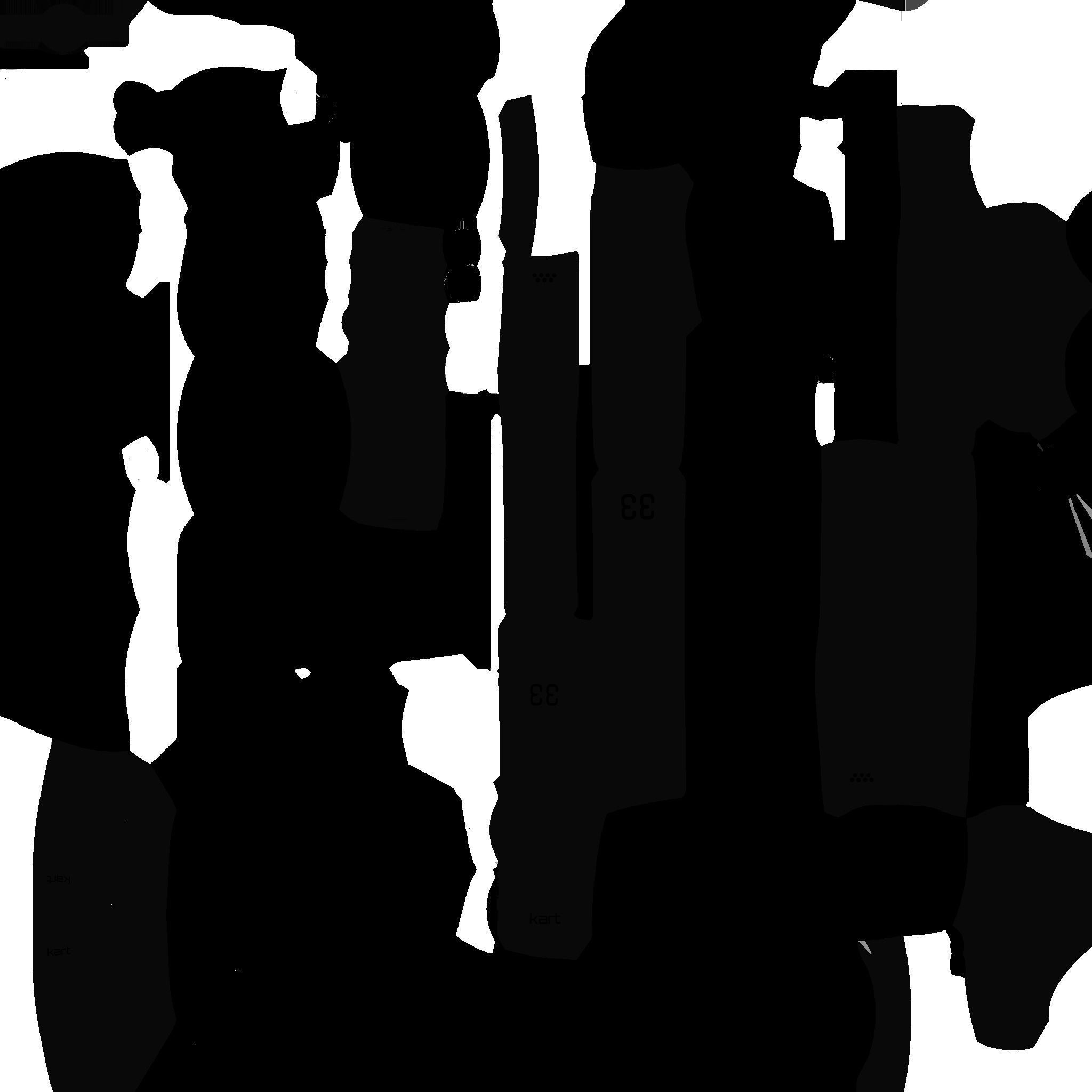 Cartoon Kart E01 Red - Vehicle Racing Design Low-poly 3D model_23