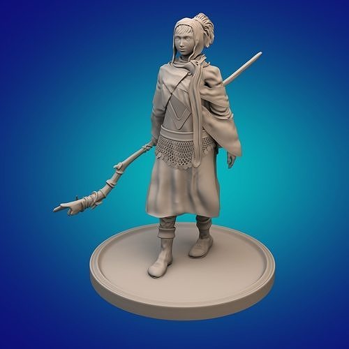 Erkha Gnome Wizard 3D print model