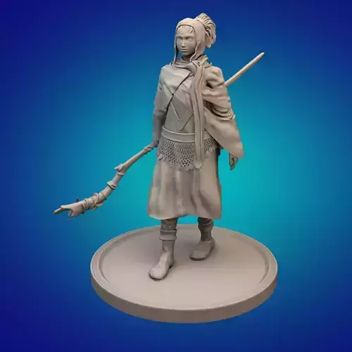 Erkha Gnome Wizard 3D print model