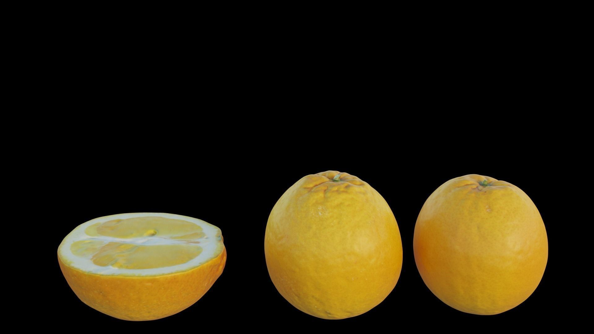oranges 03 3D model_6
