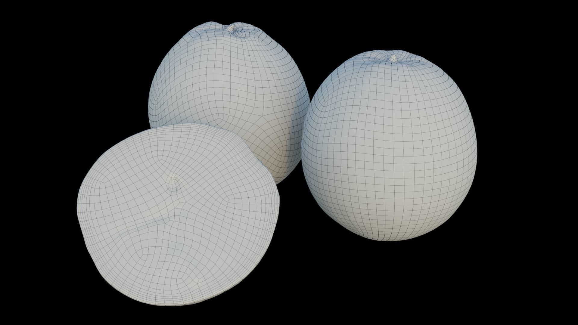 oranges 03 3D model_8