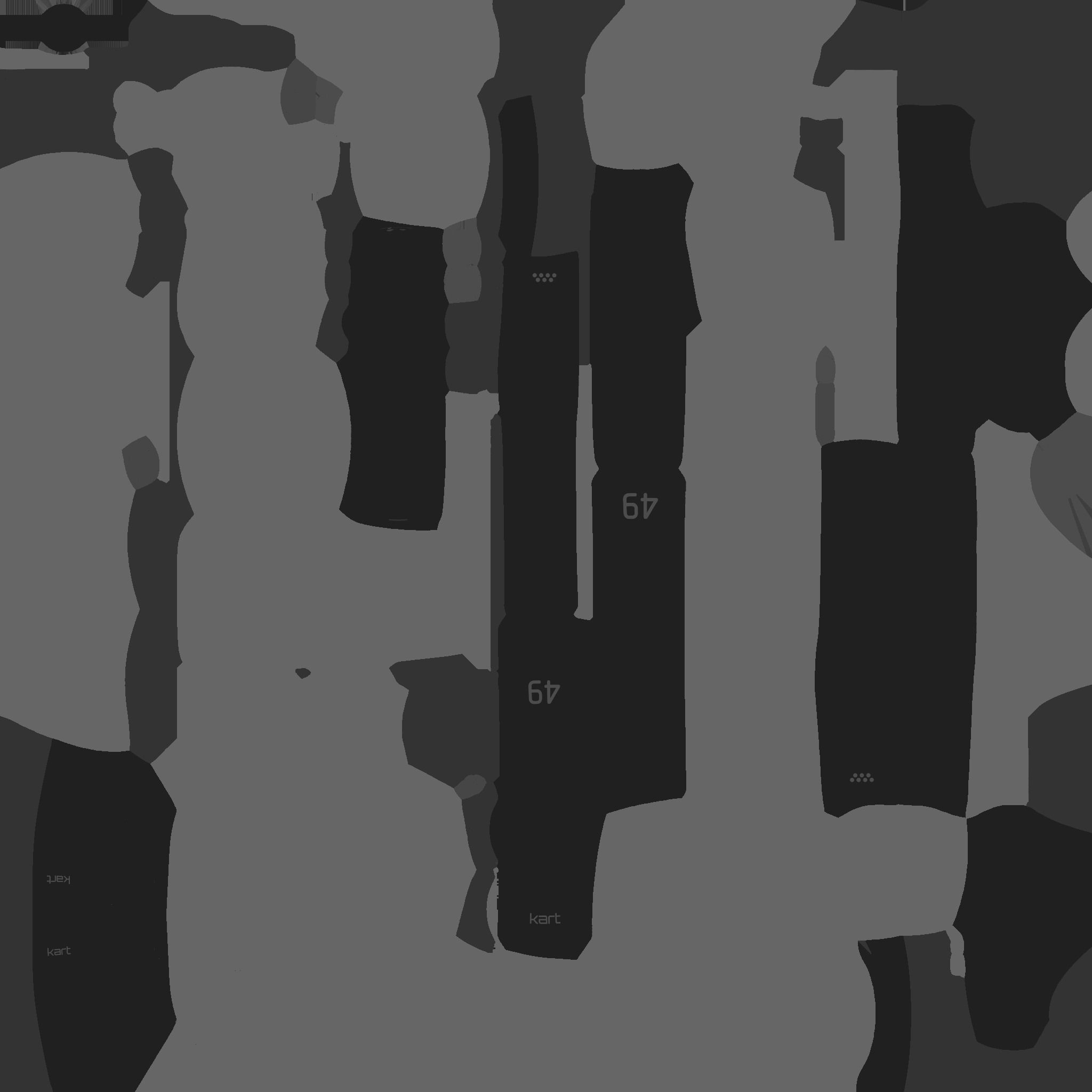 Cartoon Kart E05 Pink - Vehicle Racing Design Low-poly 3D model_25