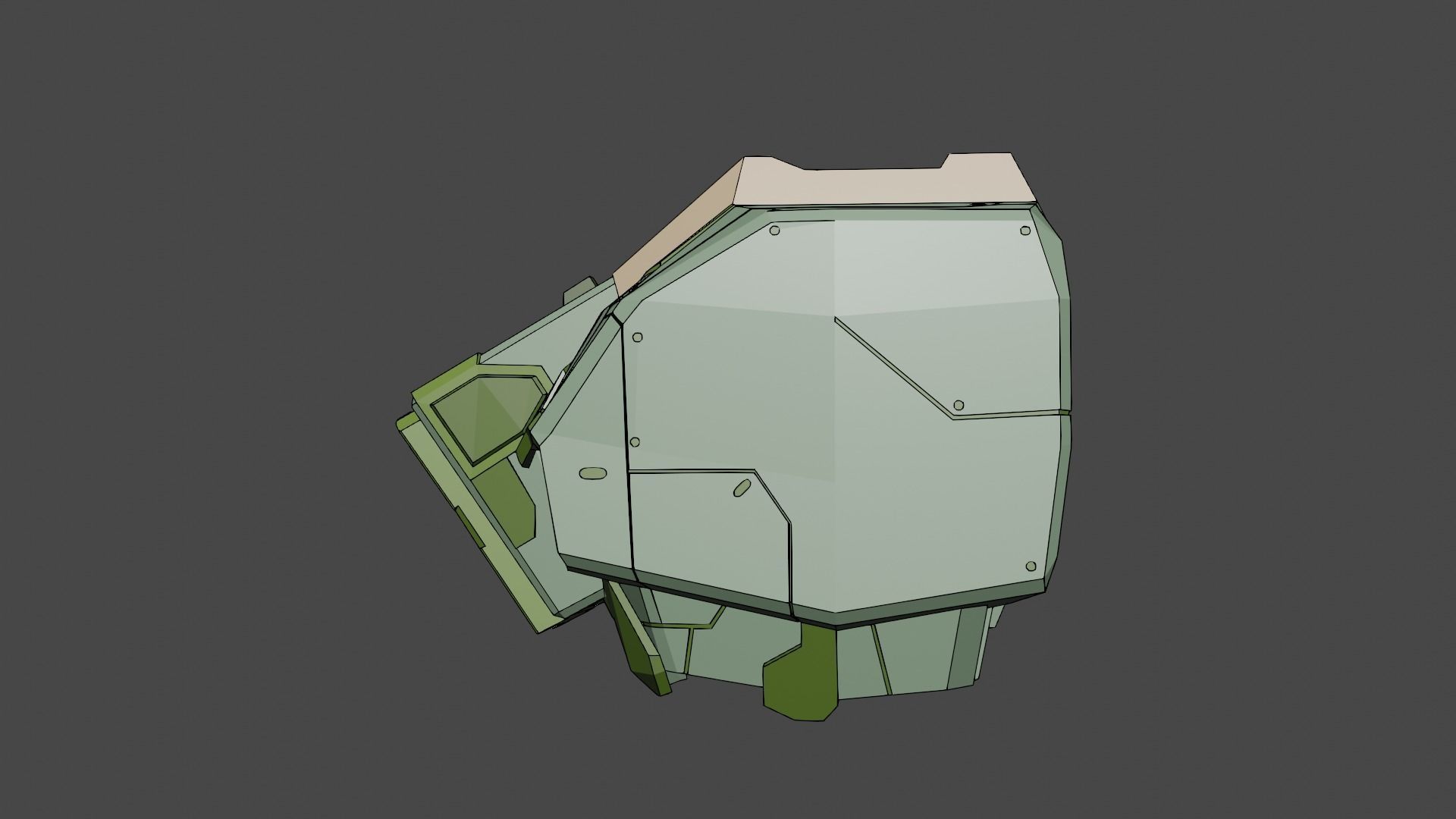 Nomad MKI Free 3D print model_3