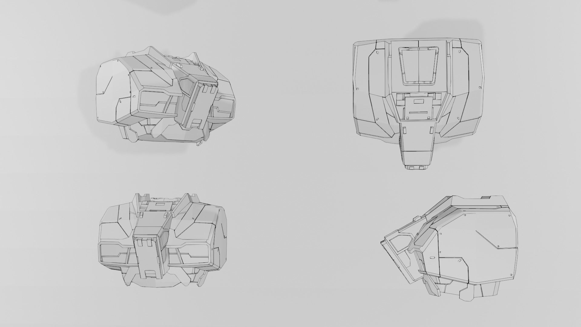 Nomad MKI Free 3D print model_1