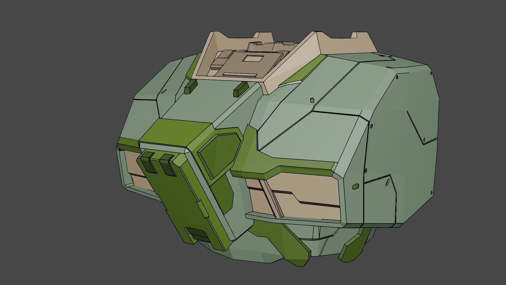 Nomad MKI Free 3D print model_4