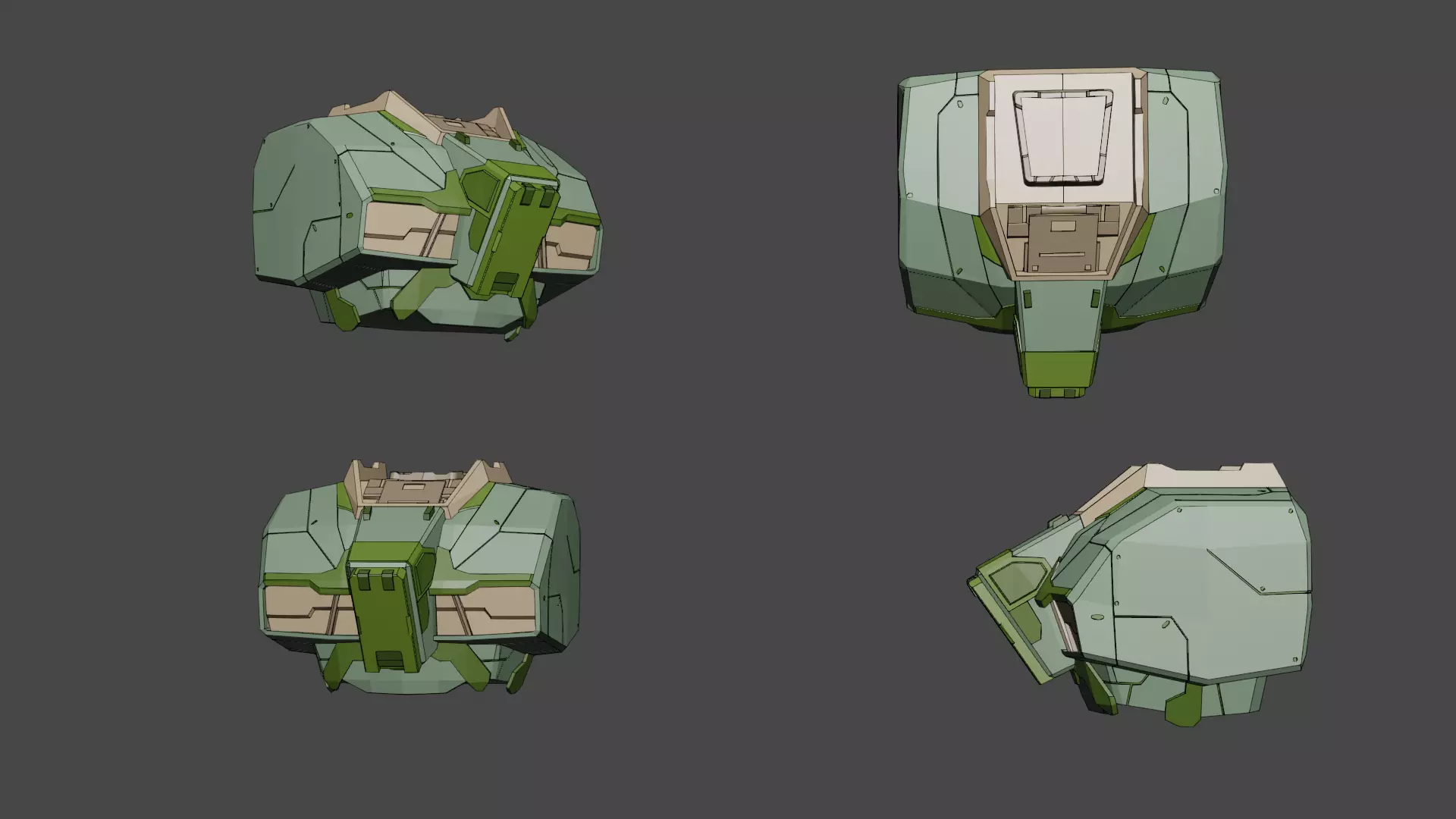 Nomad MKI Free 3D print model_0