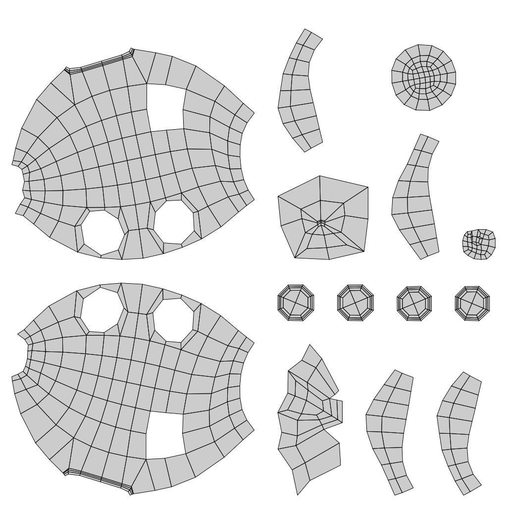 Piggy Bank low poly 3D model PBR 3D model_8