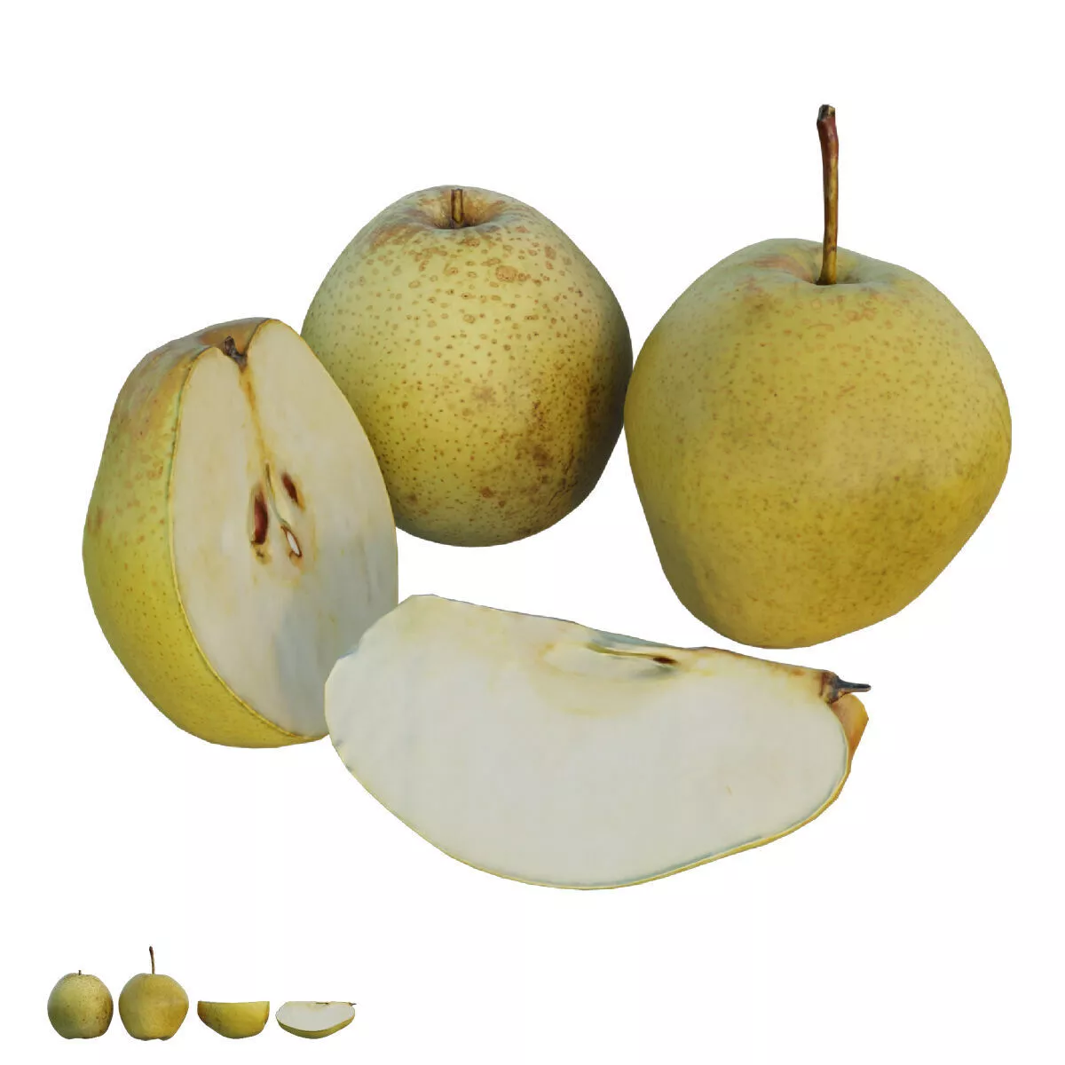 Pear 01 3D model