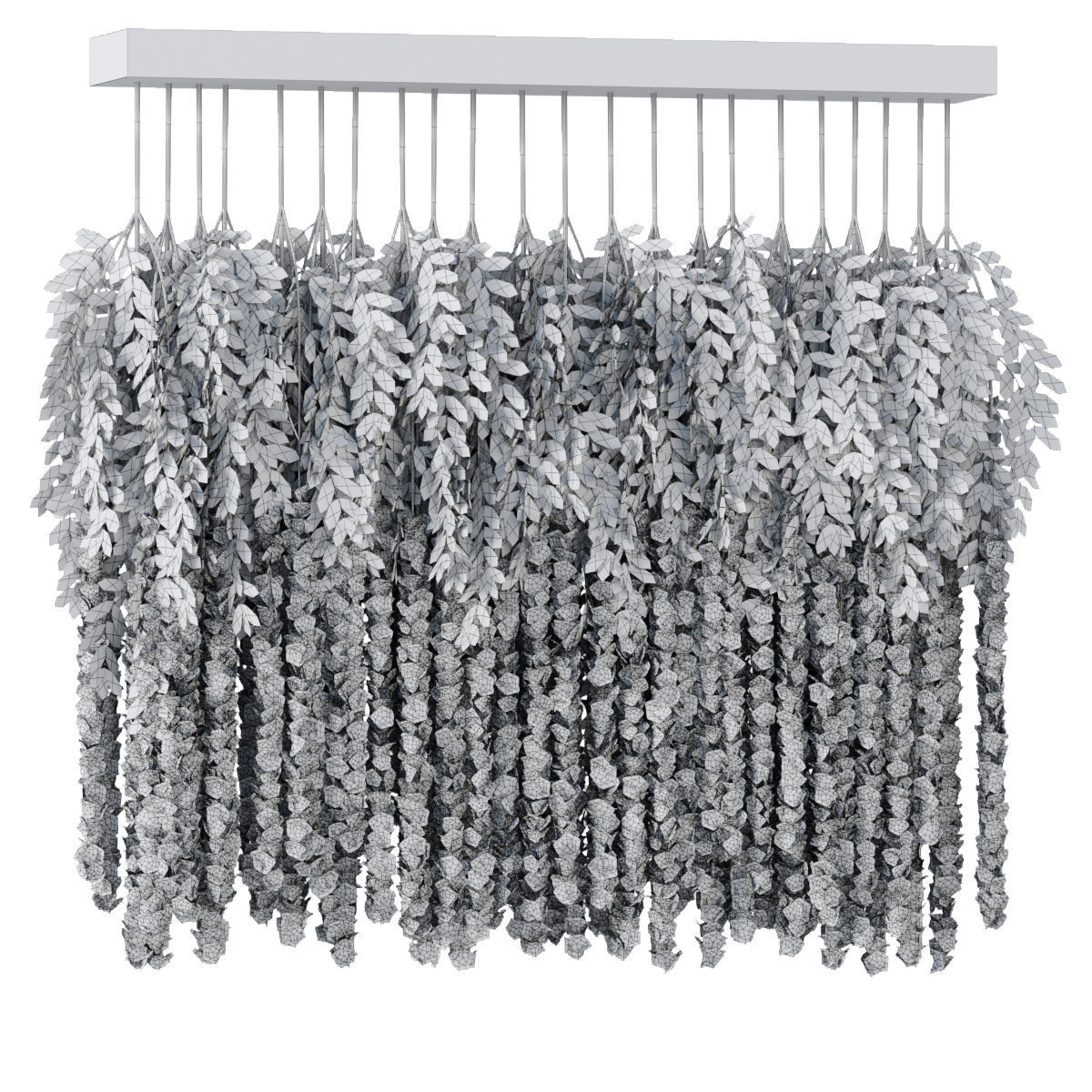 Artificial Hanging Flowers vol 84 3D model_3