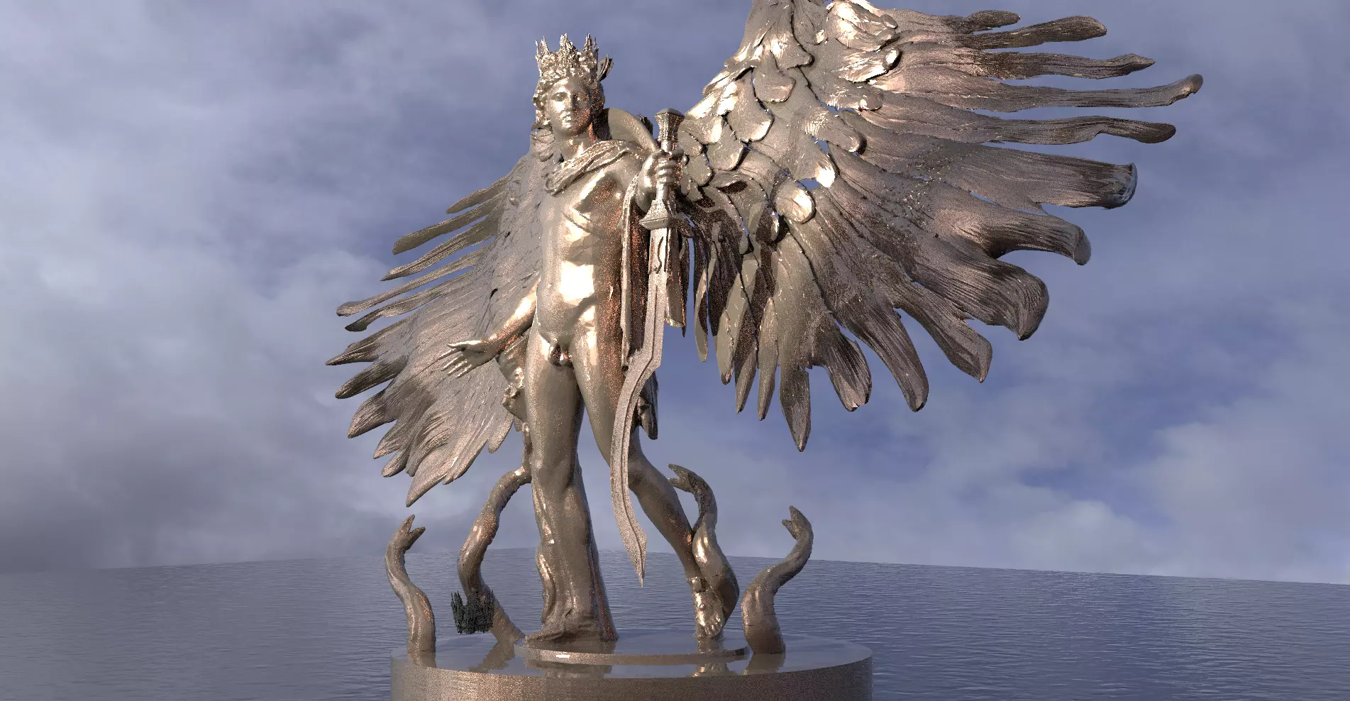 Perseus Angel Form  3D model_0