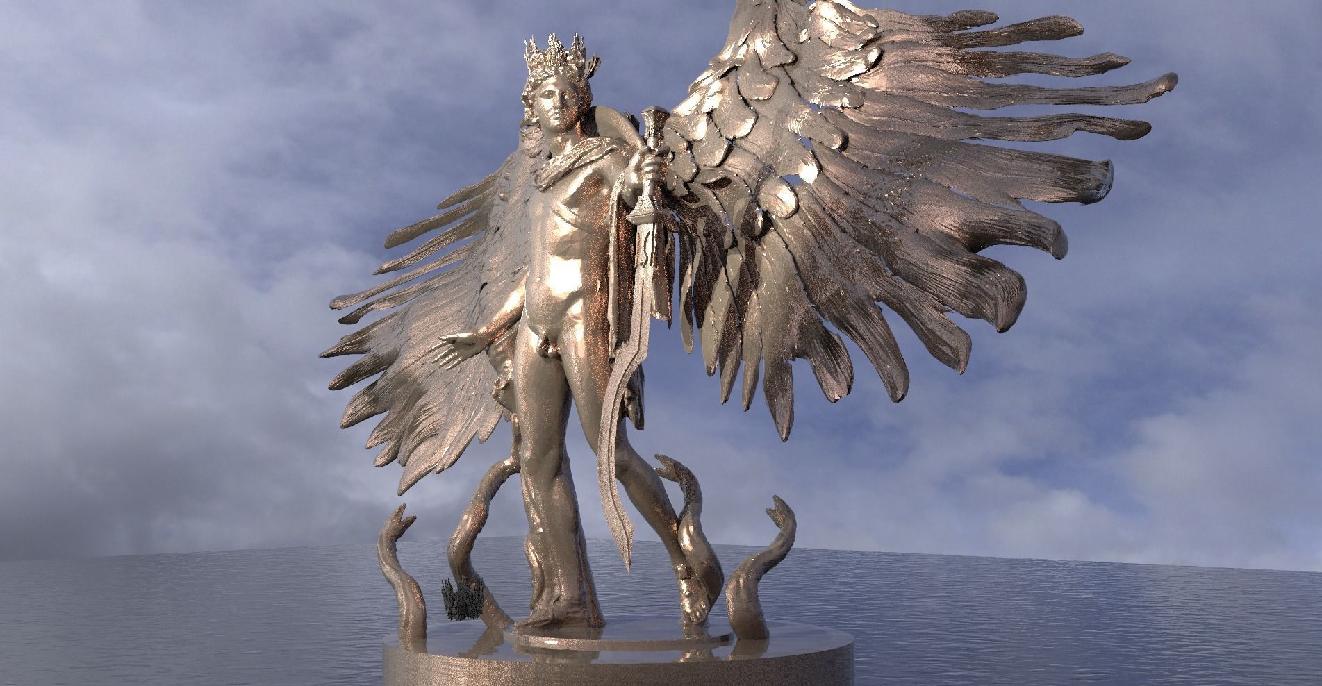 Perseus Angel Form  3D model_1