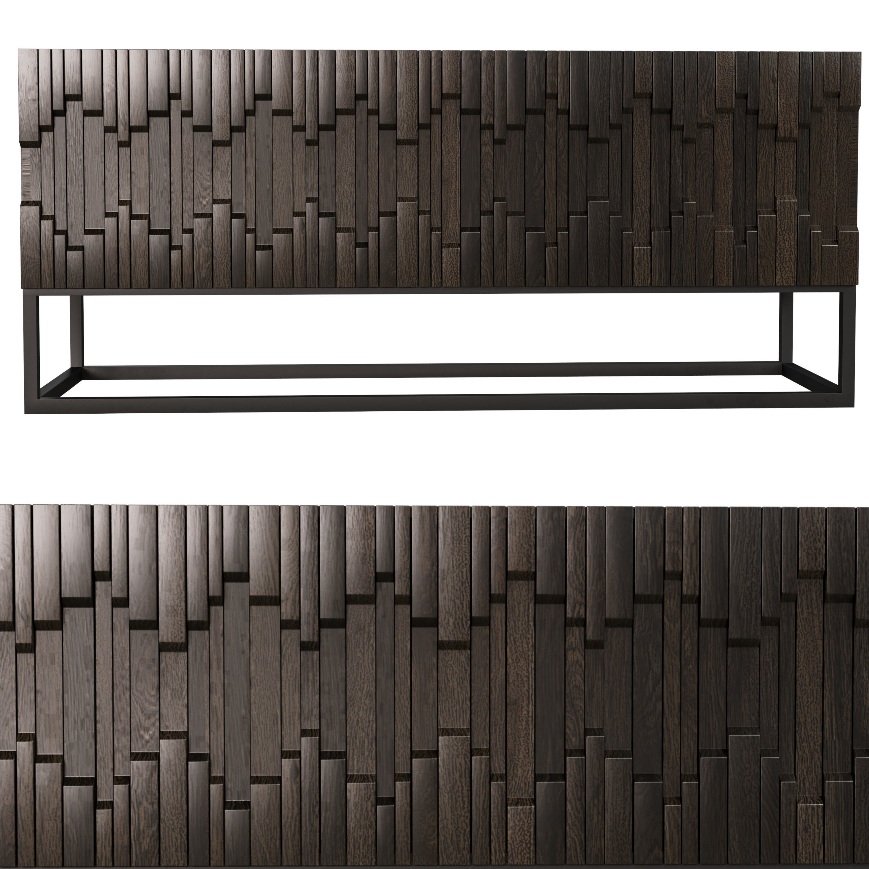 Catherine Buffet PBR 3D model_1