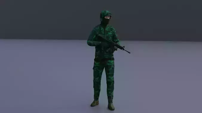 Soldier V camouflage