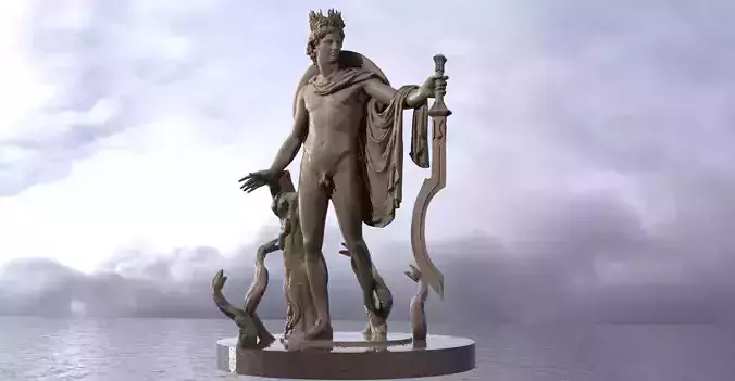Perseus Statue  3D model