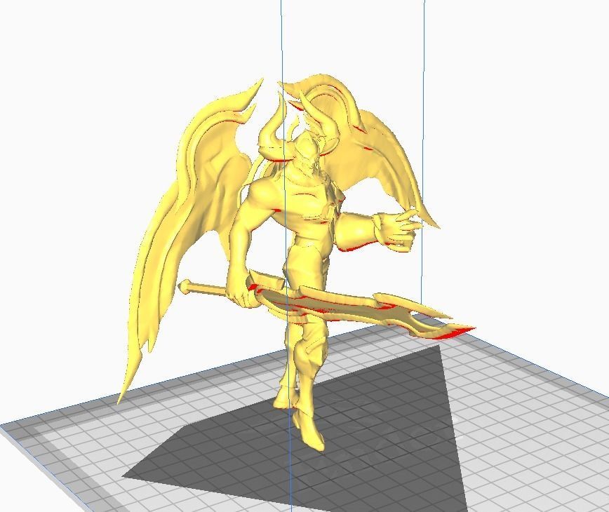 Aatrox Lunar Eclipse 3D Model 3D print model_1