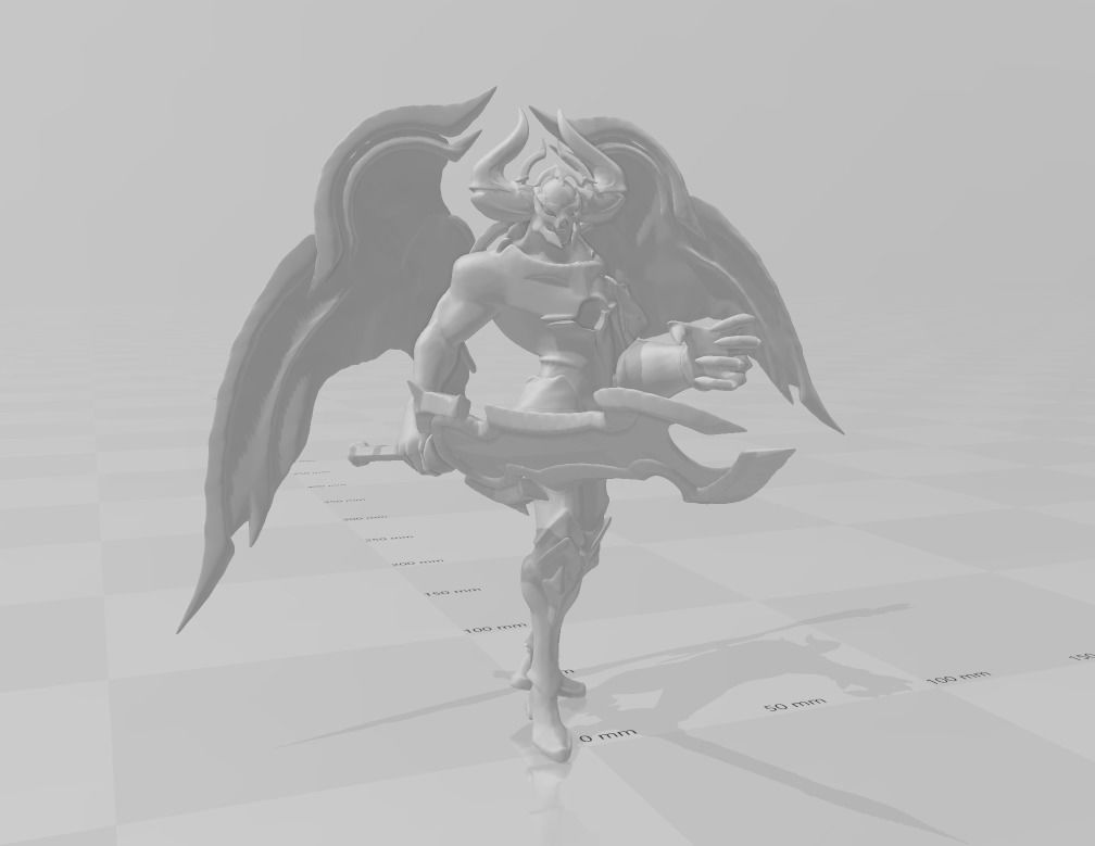 Aatrox Lunar Eclipse 3D Model 3D print model_2
