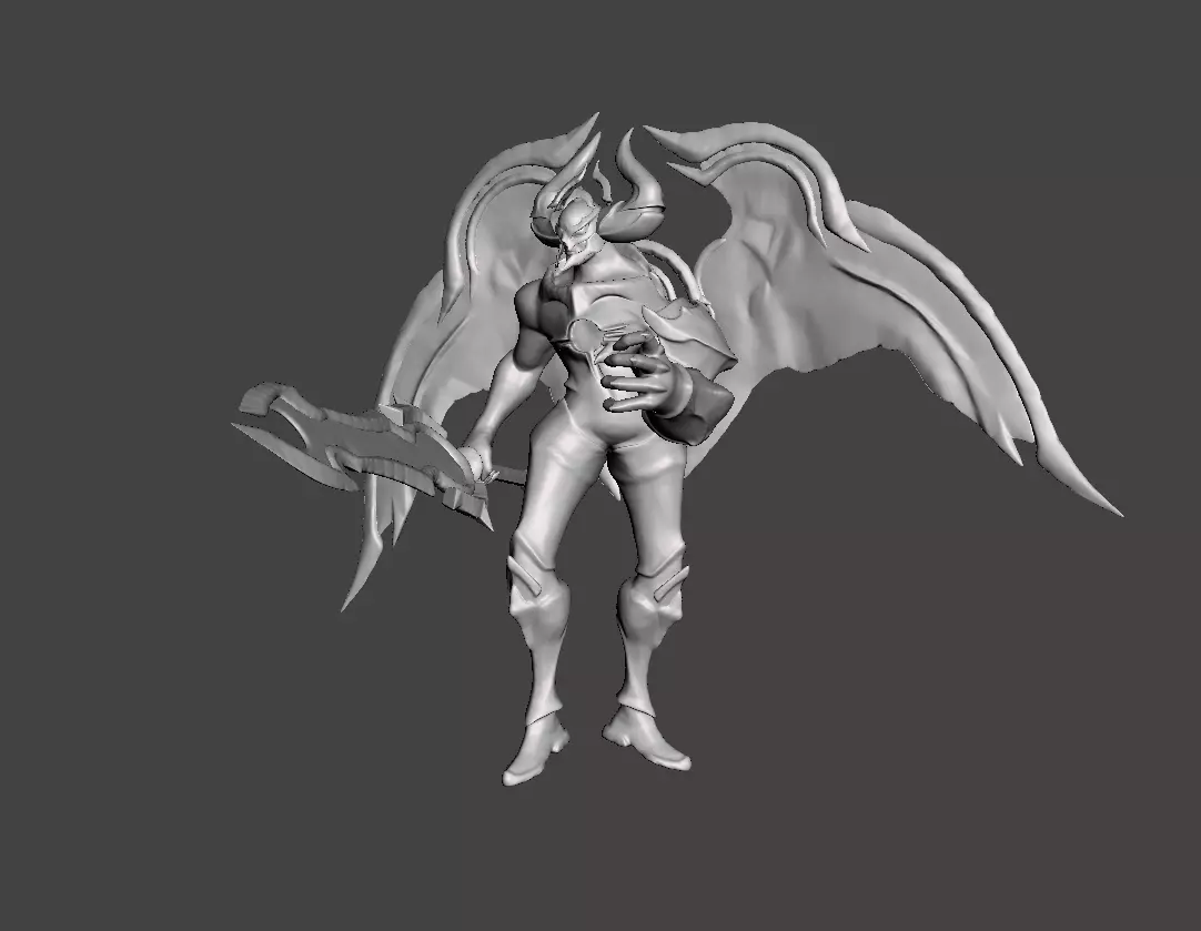 Aatrox Lunar Eclipse 3D Model 3D print model_0