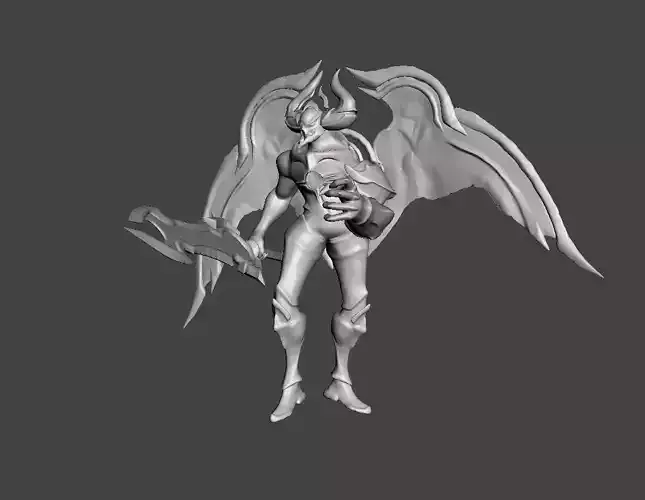 Aatrox Lunar Eclipse 3D Model 3D print model