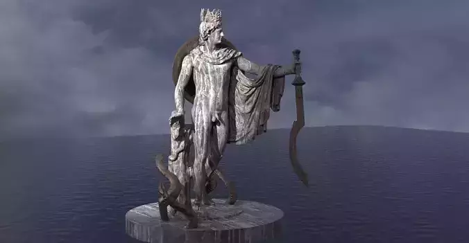 Perseus Hero model Grand 3D 3D model