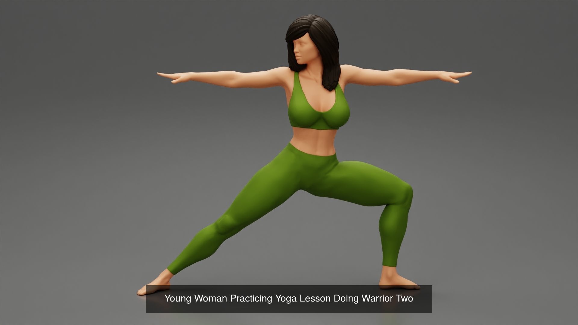 Yoga Collection woman in pose _12