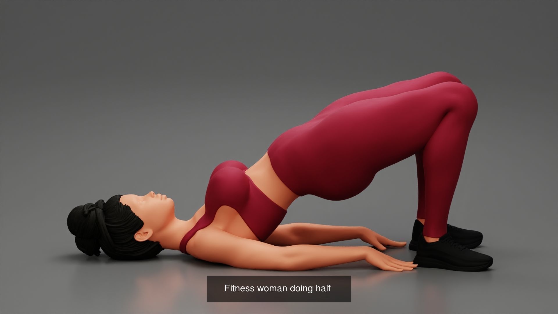 Yoga Collection woman in pose _1