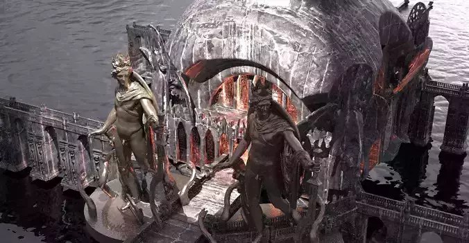 Demi Gods Halls Kitbash Halls of power 