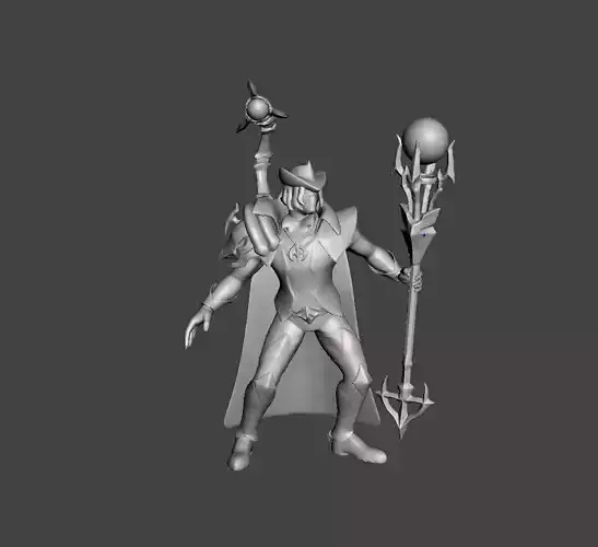 Viktor High noon 3D Model