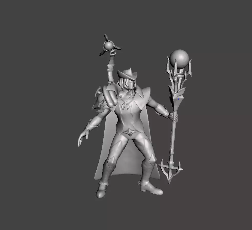 Viktor High noon 3D Model 3D print model_0