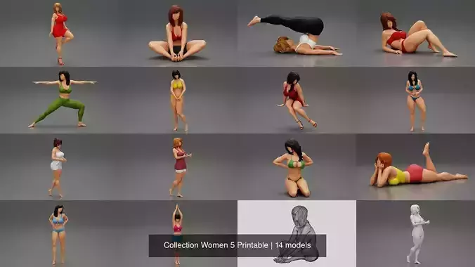Collection Women 5 Printable 