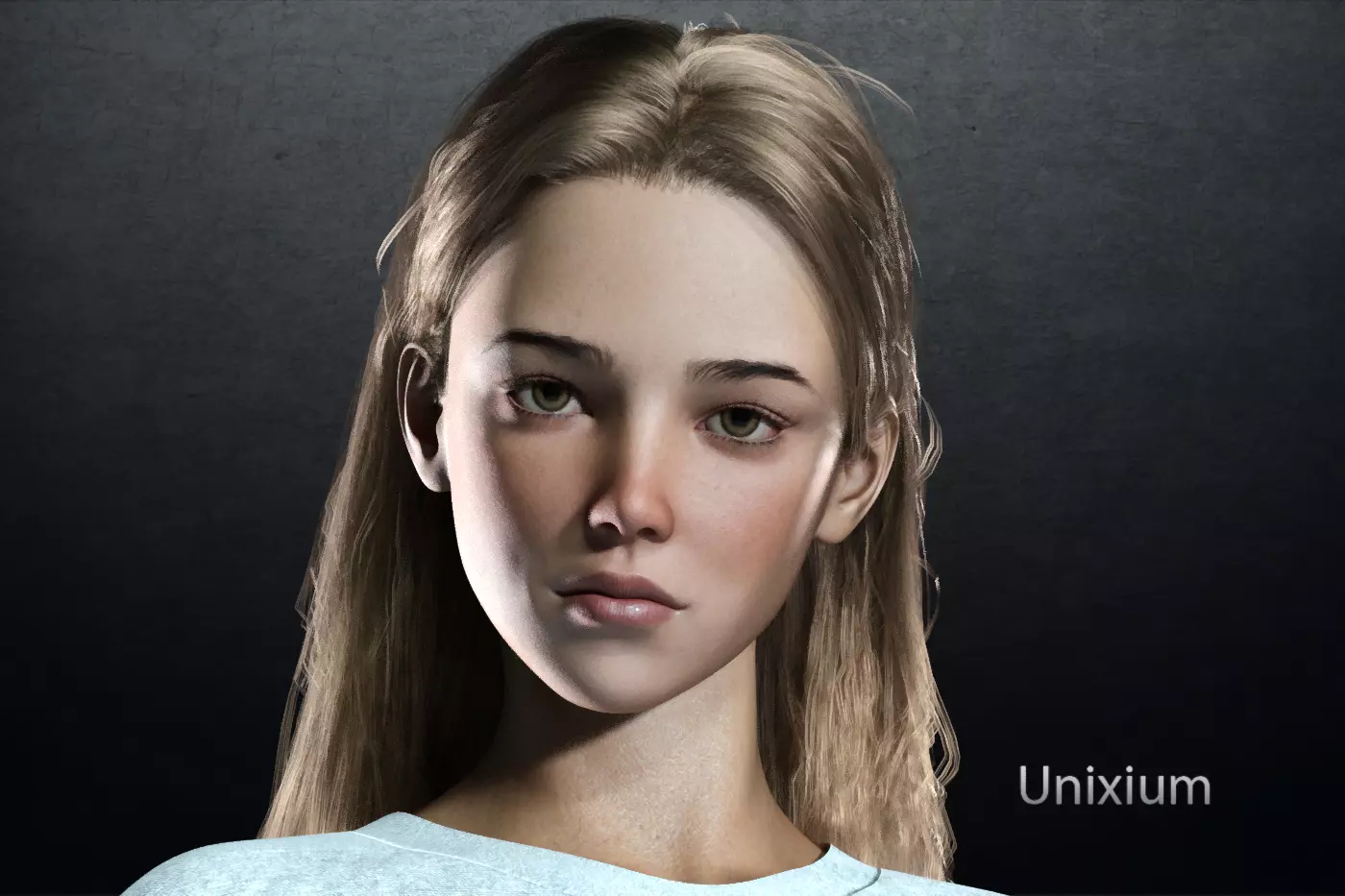 Enora  Low-poly 3D model_0