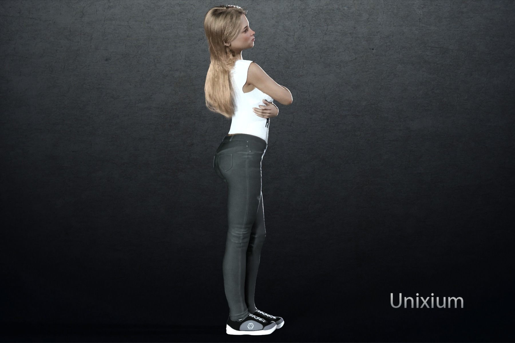 Enora  Low-poly 3D model_13